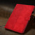 iPad Pro 11 2018 / 2020 / 2021 Rhombus Embossed Leather Smart Tablet Case - Red