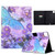 iPad Pro 11 2020 / 2018 / Air 2020 Coloured Drawing Smart Leather Tablet Case - Peony Butterfly