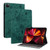 iPad Pro 11 2021 / Air 4 2020 Butterfly Rose Embossed Leather Smart Tablet Case - Green