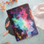 iPad Pro 11 2021 2020 2018 / Air 2020 Sewing Litchi Texture Smart Leather Tablet Case - Starry Sky