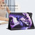 iPad Pro 11 2021 2020 2018 / Air 2020 Sewing Litchi Texture Smart Leather Tablet Case - Wolf