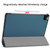 iPad Pro 11 2022 / 2021 / 2018 Custer Texture Leather Smart Tablet Case - Dark Green