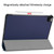 iPad Pro 11 2022 / 2021 / 2018 Custer Texture Leather Smart Tablet Case - Dark Blue