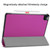 iPad Pro 11 2022 / 2021 / 2018 Custer Texture Leather Smart Tablet Case - Purple