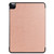 iPad Pro 11 2022 / 2021 / 2018 Custer Texture Leather Smart Tablet Case - Rose Gold