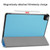 iPad Pro 11 2022 / 2021 / 2018 Custer Texture Leather Smart Tablet Case - Sky Blue