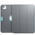 iPad Pro 11 2022 / 2021 / 2020 / 2018 / Air 2020 10.9 / Air 2022 10.9 3-Fold Amor Shockproof Smart Tablet Case - Grey Light Blue