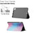 iPad Pro 11 2022 / 2021 / 2020 / 2018 Dual-folding Coloured Drawing Voltage Horizontal Flip PU Leather Tablet Case with Holder & Sleep / Wake-up Function - Rainbow Sand