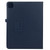 iPad Pro 11 2022 / 2021 / 2020 / 2018 Litchi Texture Solid Color Leather Tablet Case - Dark Blue