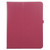 iPad Pro 11 2022 / 2021 / 2020 / 2018 Litchi Texture Solid Color Leather Tablet Case - Rose Red