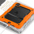 iPad Pro 11 2022 / 2021 / 2020 / 2018 Silicone + PC Tablet Case with Holder - Orange
