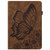 iPad Pro 11 2022 / 2021 / 2020 / Air 2020 10.9 Big Butterfly Embossed Smart Leather Tablet Case - Brown