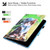 iPad Pro 11 2022 / 2021 / 2020 / Air 2020 10.9Animal Pattern Horizontal Flip Leather Tablet Case with Holder & Card Slots & Photo Frame & Sleep / Wake-up Function - Bib Kitten