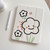 iPad Pro 11 2022 / 2021 / 2020 3-Fold 360 Rotation Painted Leather Smart Tablet Case - Smile Flower