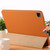 iPad Pro 11 2022 / 2021 / 2020 3-fold Horizontal Flip Smart Leather Tablet Case with Sleep / Wake-up Function & Holder - Orange