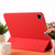 iPad Pro 11 2022 / 2021 / 2020 3-fold Horizontal Flip Smart Leather Tablet Case with Sleep / Wake-up Function & Holder - Red