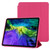 iPad Pro 11 2022 / 2021 / 2020 3-fold Horizontal Flip Smart Leather Tablet Case with Sleep / Wake-up Function & Holder - Rose Red