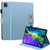 iPad Pro 11 2022 / 2021 / 2020 Cartoon Buckle Leather Smart Tablet Case - Blue