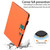 iPad Pro 11 2022 / 2021 / 2020 Cartoon Buckle Leather Smart Tablet Case - Orange