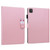 iPad Pro 11 2022 / 2021 / 2020 Cartoon Buckle Leather Smart Tablet Case - Rose Gold