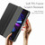 iPad Pro 11 2022 / 2021 / 2020 DUX DUCIS TOBY Series Shockproof PU Leather + PC + TPU Horizontal Flip Tablet Case with Holder & Pen Slot & Sleep / Wake-up Function - Black