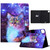 iPad Pro 11 2022 / 2021 / 2020 Electric Pressed TPU Leather Tablet Case - Star Cat