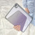 iPad Pro 11 2022 / 2021 / 2020 Gradient Glitter Magnetic Split Leather Tablet Case - Purple