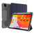 iPad Pro 11 2022 / 2021 / 2020 Mutural Horizontal Flip Leather Tablet Case with Holder & Pen Slot - Dark Blue