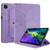 iPad Pro 11 2022 / 2021 / 2020 Tree Life Embossed Rotation Leather Smart Tablet Case - Purple