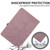 iPad Pro 11 2022 / 2021 / 2020 Tree Life Embossed Rotation Leather Smart Tablet Case - Rose Gold