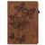 iPad Pro 11 2022 / 2021 / Air 2020 10.9 Embossed Butterfly Leather Tablet Case - Brown