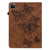 iPad Pro 11 2022 / 2021 / Air 2020 10.9 Embossed Butterfly Leather Tablet Case - Brown