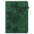 iPad Pro 11 2022 / 2021 / Air 2020 10.9 Embossed Butterfly Leather Tablet Case - Green