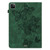 iPad Pro 11 2022 / 2021 / Air 2020 10.9 Embossed Butterfly Leather Tablet Case - Green