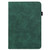 iPad Pro 11 2022 / 2021 / Air 2020 10.9 Lace Flower Embossing Pattern Leather Tablet Case - Green