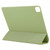 iPad Pro 11 2022 / 2021 / iPad Pro 11 inch 2020 / Pro 11 2018 / Air 2020 10.9 Horizontal Flip Ultra-thin Double-sided Clip Active Buckle Magnetic PU Leather Tablet Case With Three-folding Holder & Sleep / Wake-up Function - Light Green