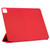 iPad Pro 11 2022 / 2021 / iPad Pro 11 inch 2020 / Pro 11 2018 / Air 2020 10.9 Horizontal Flip Ultra-thin Double-sided Clip Active Buckle Magnetic PU Leather Tablet Case With Three-folding Holder & Sleep / Wake-up Function - Red