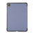 iPad Pro 11 2022 / 2021 3-folding Skin Texture Horizontal Flip TPU + PU Leather Tablet Case with Holder - Lavender Grey