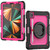 iPad Pro 11 2022 / 2021 Bracelet Holder Silicone + PC Tablet Case iPad Pro 11 - Rose Red