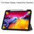 iPad Pro 11 2022 / 2021 Colored Drawing Horizontal Flip TPU + PU Leather Tablet Case with Three-folding Holder & Sleep / Wake-up Function & Pen Slot - Eiffel Tower