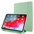 iPad Pro 11 2022 / 2021 Multi-folding Horizontal Flip PU Leather + Shockproof Airbag TPU Tablet Case with Holder & Pen Slot & Wake-up / Sleep Function - Green