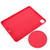 iPad Pro 11 2022 / 2021 Pure Color Liquid Silicone Shockproof Full Coverage Tablet Case - Red