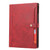 iPad Pro 11 2022 / 2021 / 2020 Calf Texture Double Fold Clasp Horizontal Flip Leather Tablet Case with Photo Frame & Holder & Card Slots & Wallet - Red