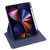iPad Pro 11 2022 / 2021 / 2020 / 2018 / Air 10.9 2022 / 10.9 2020 Acrylic 360 Degree Rotation Holder Tablet Leather Case - Dark Blue