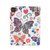 iPad Pro 11 2022 / 2021 / 2020 / 2018 / Air 10.9 2022 / 2020 Painted Voltage Pen Slot Tablet Smart Case - Colorful Butterfly