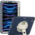 iPad Pro 11 2022 / 2021 / 2020 / 2018 / Air 2022 / 2020 Shockproof TPU + PC Tablet Case - Cream+Navy Blue