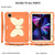 PC + Silicone Anti-drop Tablet Tablet Case with Butterfly Holder & Pen Slot iPad Pro 11 2018 & 2020 & 2021 & Air 2020 10.9 - Gream+Kumquat