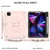 Pure Color PC + Silicone Anti-drop Tablet Tablet Case with Butterfly Holder & Pen Slot iPad Pro 11 2018 & 2020 & 2021 & Air 2020 10.9