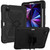 Pure Color PC + Silicone Anti-drop Tablet Tablet Case with Butterfly Holder & Pen Slot iPad Pro 11 2018 & 2020 & 2021 & Air 2020 10.9 - Black