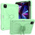 Pure Color PC + Silicone Anti-drop Tablet Tablet Case with Butterfly Holder & Pen Slot iPad Pro 11 2018 & 2020 & 2021 & Air 2020 10.9 - Fresh Green